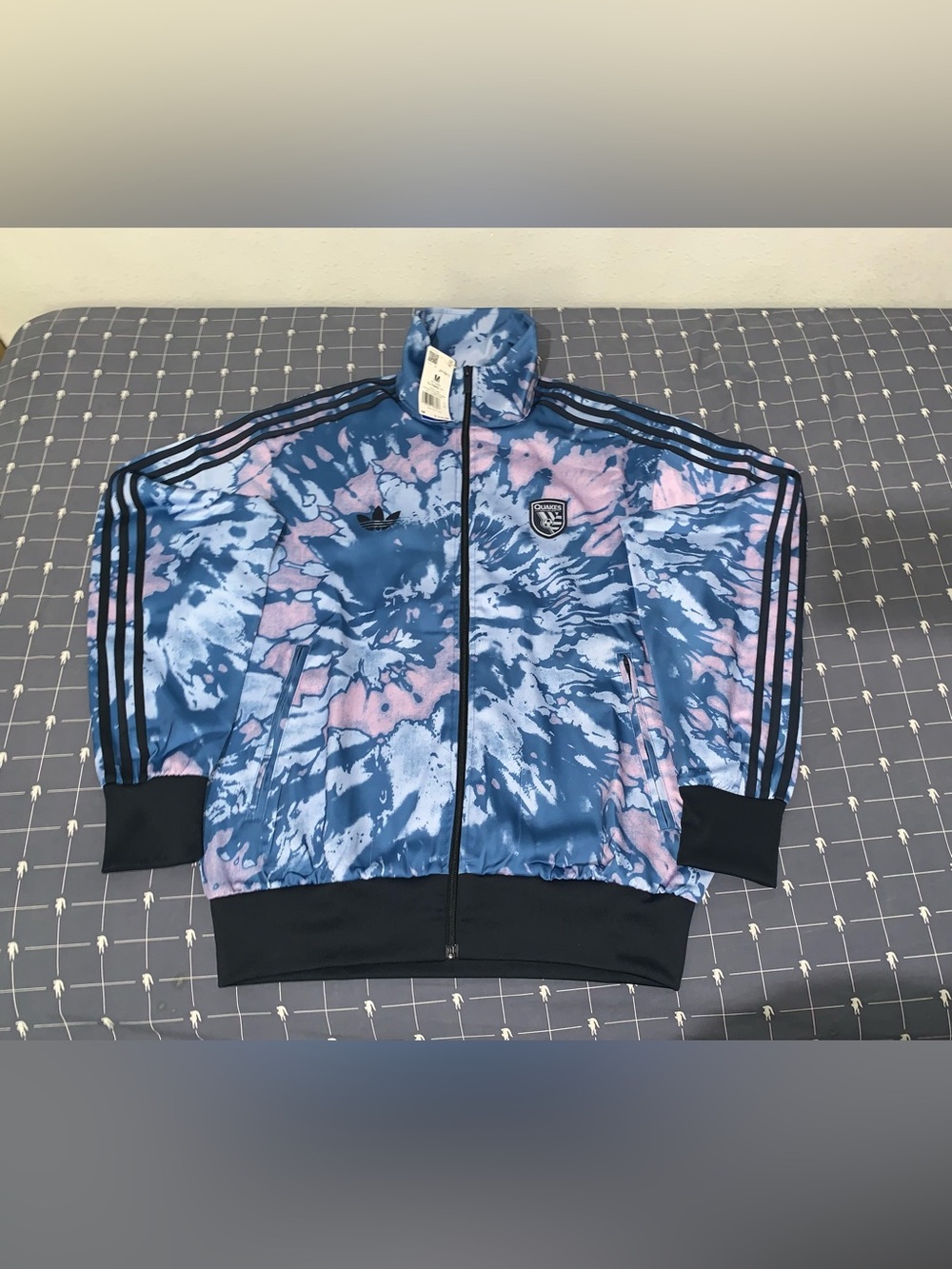 Adidas San Jose Earthquakes x Grateful Dead Firebird Track Jacket Sz: Medium